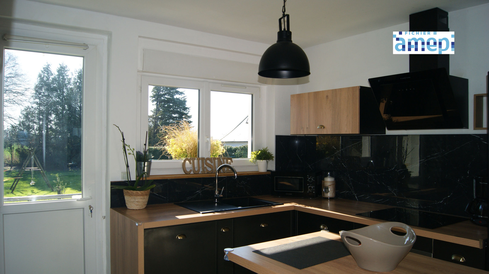 Immo80 – L'immobilier à Amiens et dans la Somme-ACHAT / VENTE EXCLUSIF Pavillon plain pied 3 chambres sur sous sol